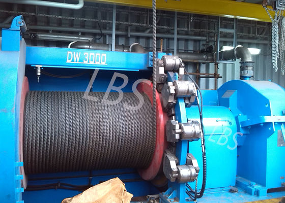 Hyraulic And Electric Winch Drum for Hoist Equipment Spiral or LBS Grooving Type