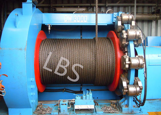 Hyraulic And Electric Winch Drum for Hoist Equipment Spiral or LBS Grooving Type