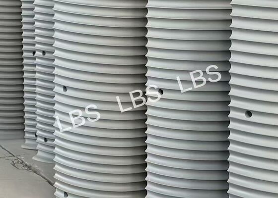 Lebus Groove Drum Sleeve Wire Rope Ø26 Left Hand 60° For Lifting Equipment