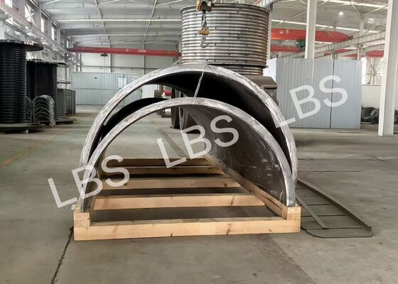 Φ41.4 Rope Lebus Drum Sleeve Right Hand 60° M16 Countersunk Screw Fastening