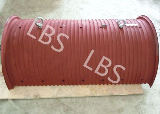 Bęben linowy lub bęben podnoszący wymagający materiału stalowego z tuleją typu Lebus
