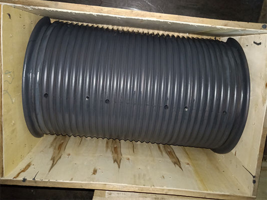 Mechanizm podnoszący Funt Lbs Groove Sleeve Separacja liny stalowej Szara